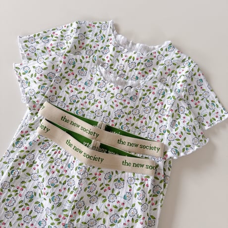 <6yのみ＞Nicolette Tee Jasmine Flowers Print / the new society