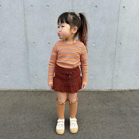 120のみ　colorful border tops/House of Lili