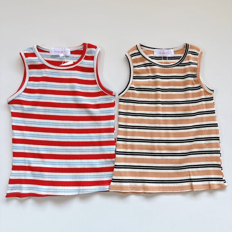 multi border tank top / House of Lili | House o