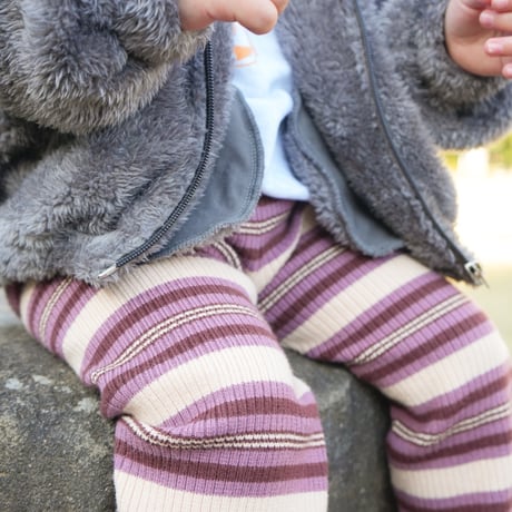 <110,120のみ>Lili original border pants / House of Lili