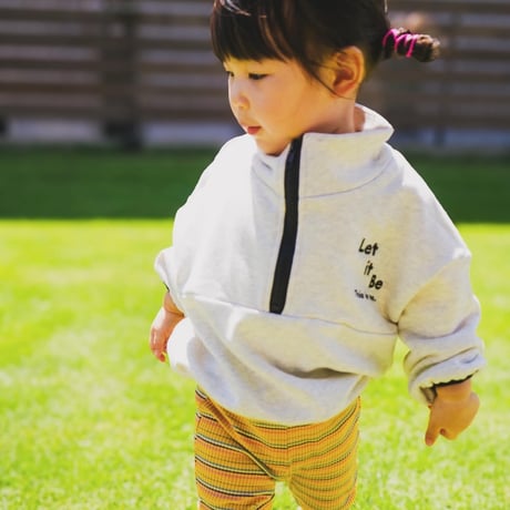 halfzip pullover(for kids)/House of Lili