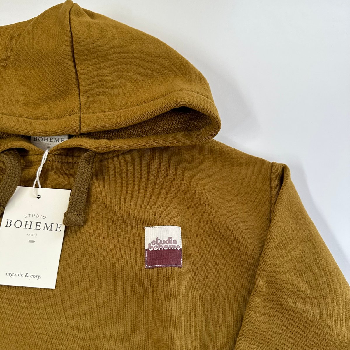 COTTON FLEECE HOODIE/studio boheme paris | Hous 