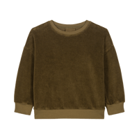 CLASSIC SWEAT-SHIRT/KAKI/36m/STUDIO BOHEME PARIS