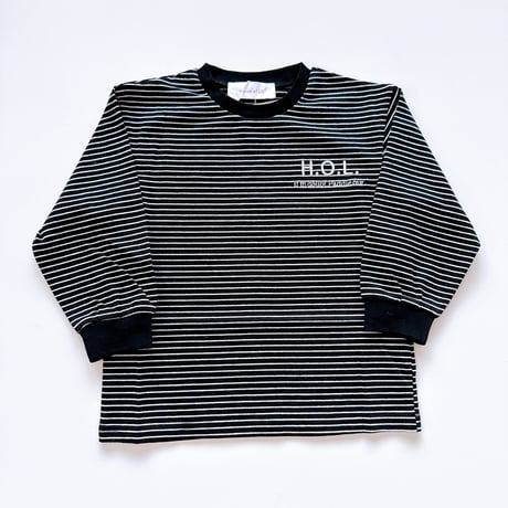 <ADULT> pin border long sleeve T-shirt / House of Lili