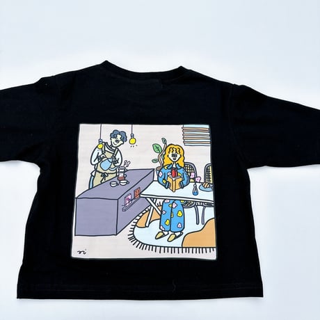 good day long sleeve T blackMのみ / ADULT