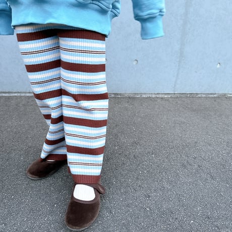 <110,120のみ>Lili original border pants / House of Lili