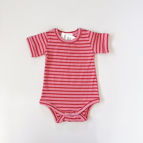 <pinkのみ>border romper / House of Lili