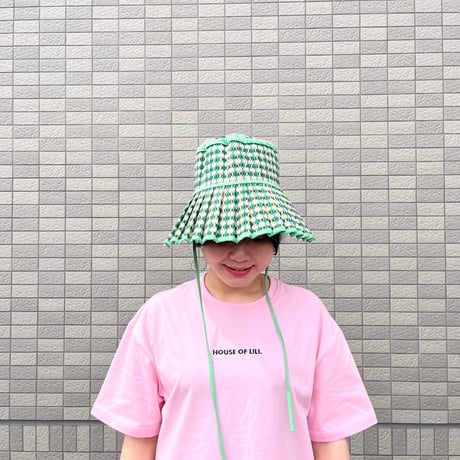<ADULT> PINK  XLのみ CHOOSE HAPPY T-shirt /House of Lili