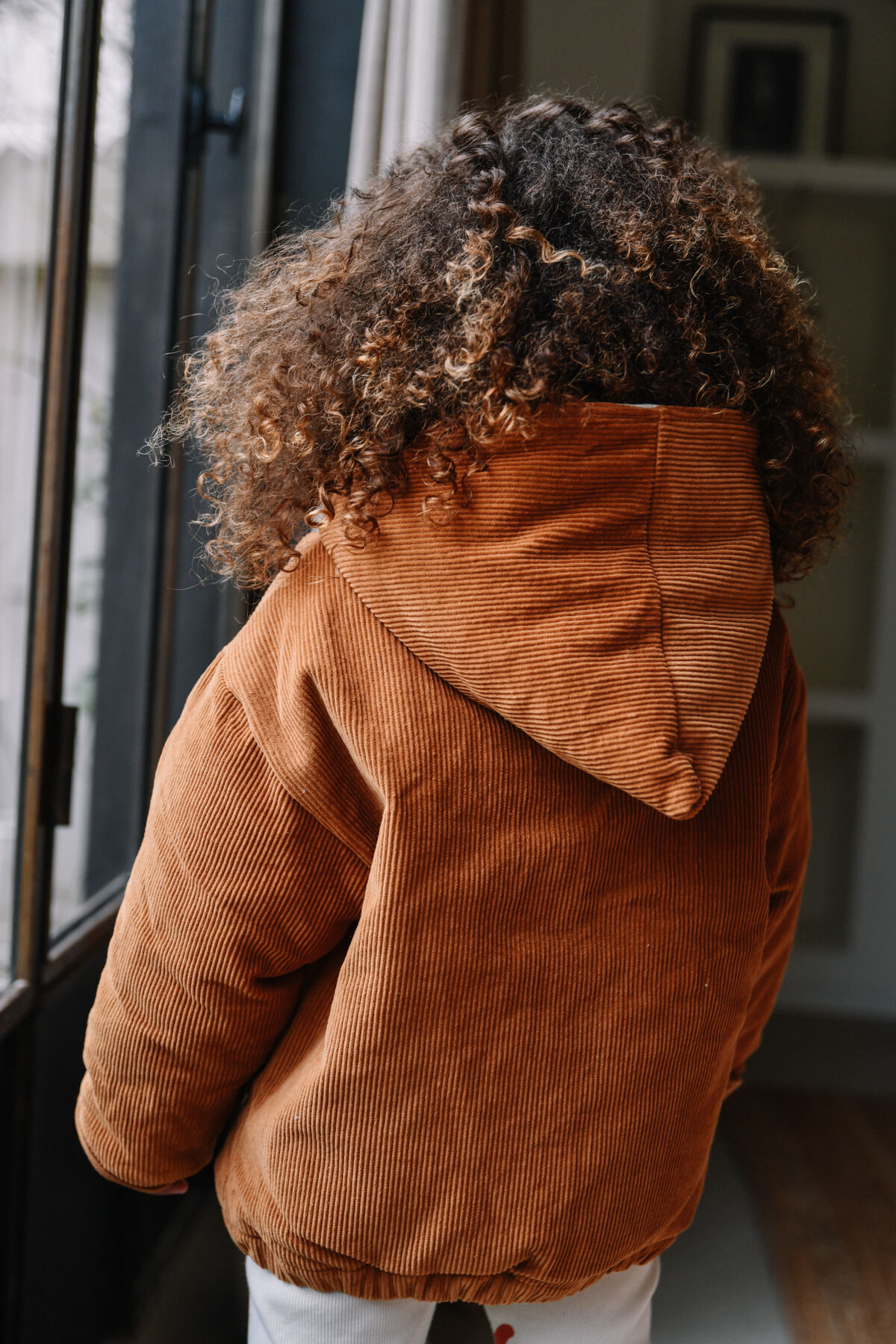 CORDUROY FRIO COAT 4y-GLAZED GINGER/studio boheme paris