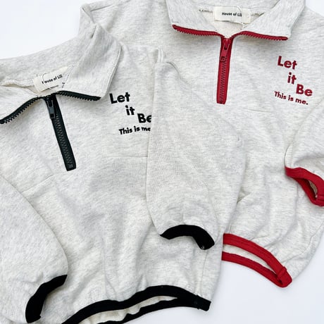 halfzip pullover(for kids)/House of Lili