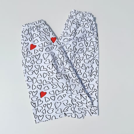 Love Is All Around Pants/bel and bow