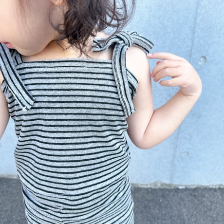 pileborder camisole/ House of Lili