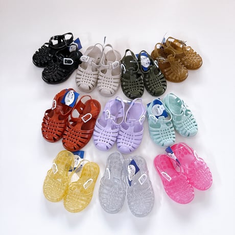 SUN sandals - Dore Paillete - Méduse