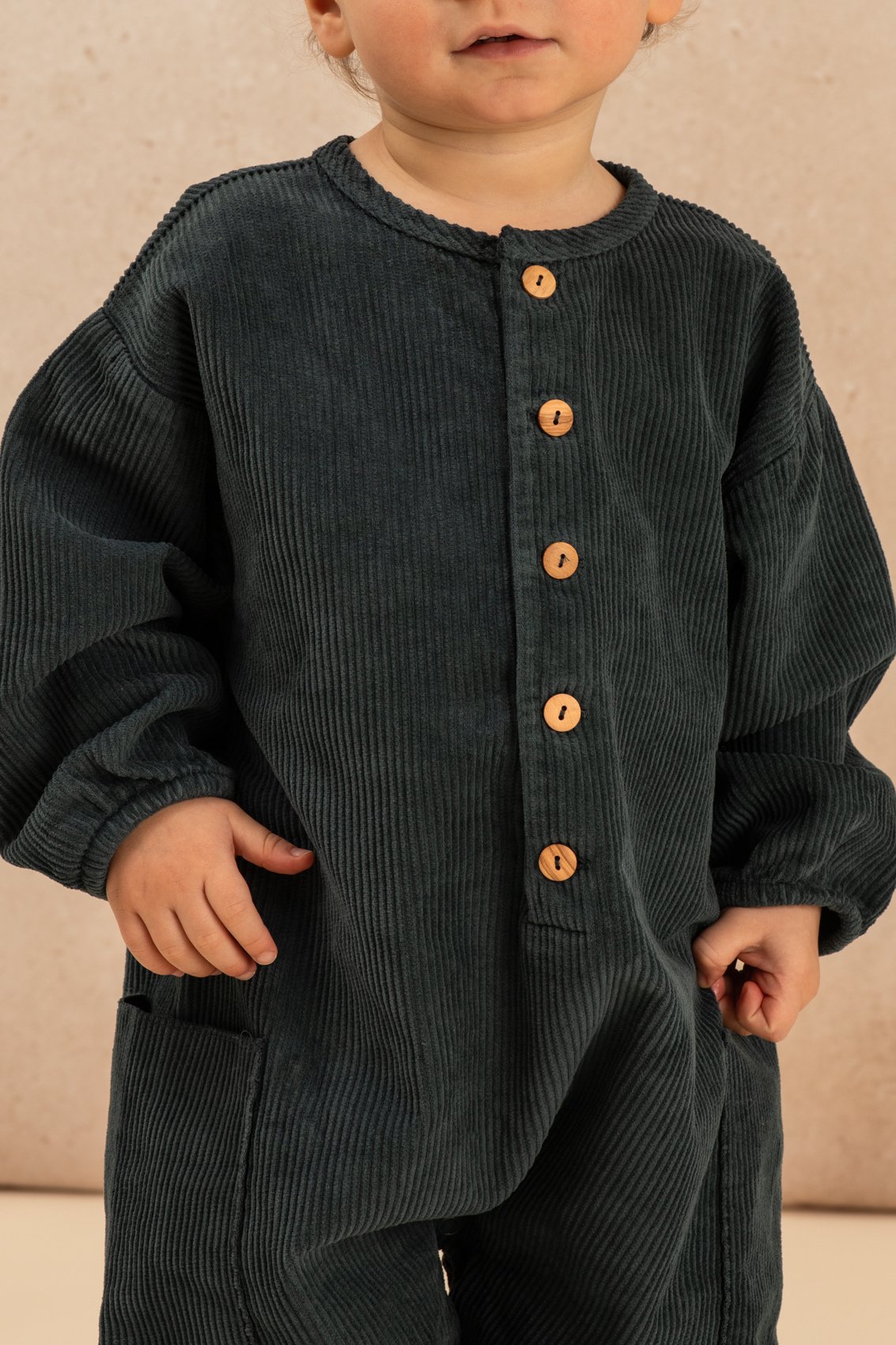 BIG PAPI JUMPSUIT ( BLUE DENIM ) / STUDIO BOHEME PARIS AW24