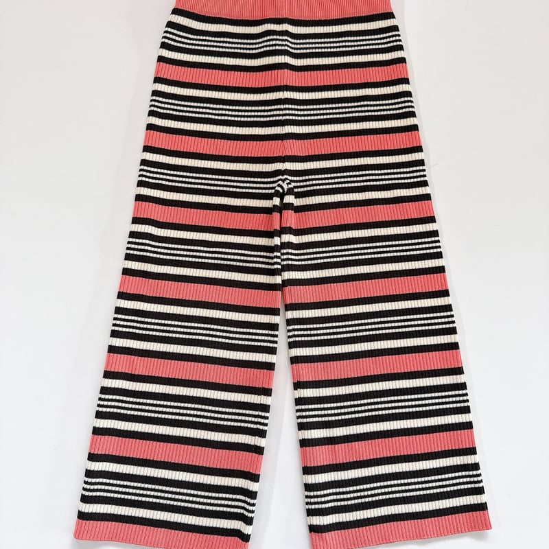 LiLiページ 大人用>Lili original border pants AYA×RIKU specia