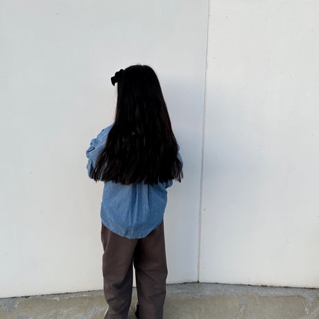 Lili original cutoff wide pants (kids) / House of Lili