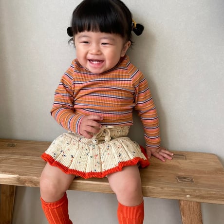 120のみ　colorful border tops/House of Lili