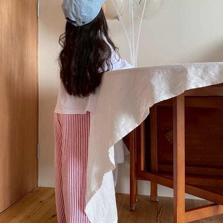 pile stripe pants / House of Lili