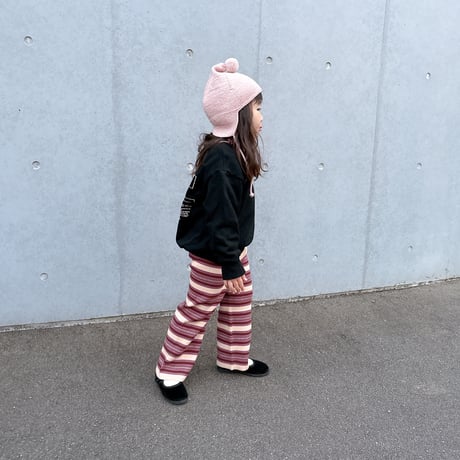 <110,120のみ>Lili original border pants / House of Lili