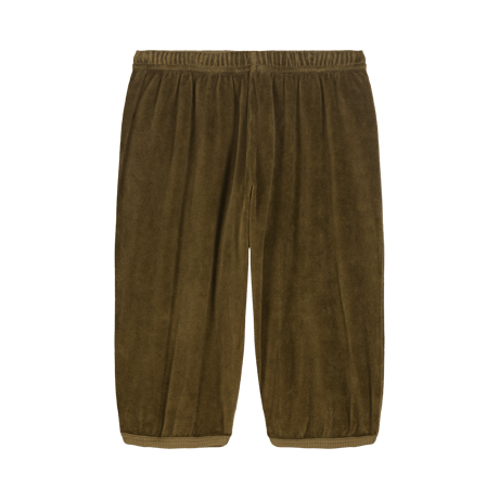 PORGY PANTS/TERRY VELVET/KAKI/18m,24m/STUDIO BOHEME PARIS