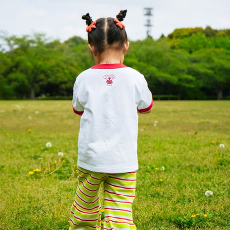 <KIDS>Ringer T- shirt /House  of Lili
