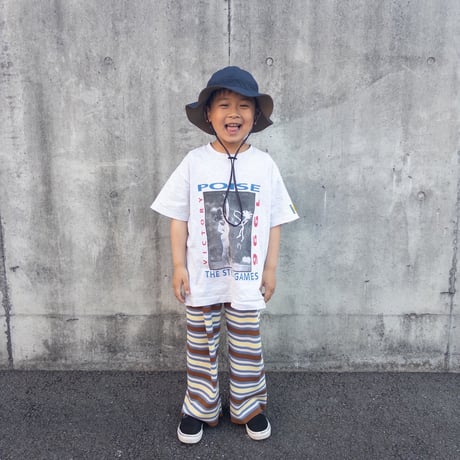 <子供用>Lili original border pants AYA×RIKU special edition / House of Lili