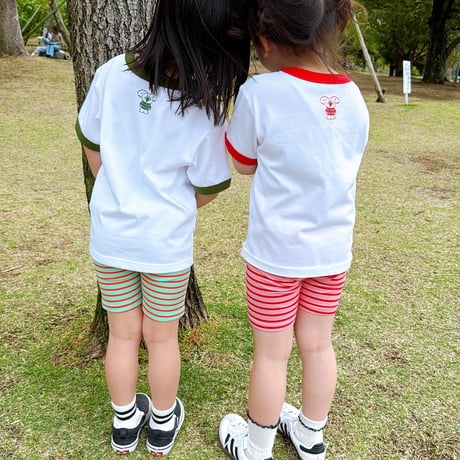<KIDS>Ringer T- shirt /House  of Lili