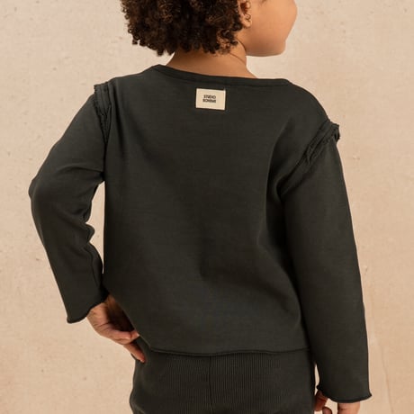 LALA T-SHIRT/CARBON/36m,4y,6y/STUDIO BOHEME PARIS