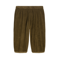 PORGY PANTS/TERRY VELVET/KAKI/36m/STUDIO BOHEME PARIS