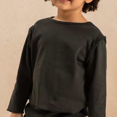 LALA T-SHIRT/CARBON/36m,4y,6y/STUDIO BOHEME PARIS