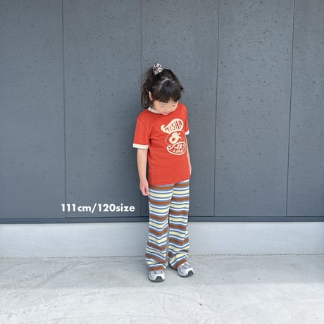 <子供用>Lili original border pants AYA×RIKU special edition / House of Lili