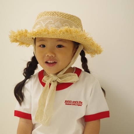 <KIDS>Ringer T- shirt /House  of Lili