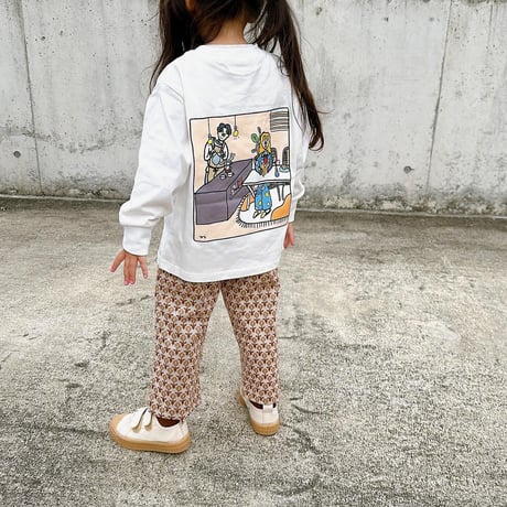 <White140のみ>good day long sleeve T / KIDS