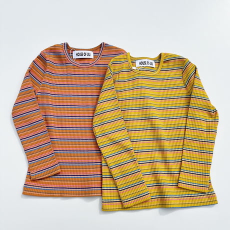 120のみ　colorful border tops/House of Lili