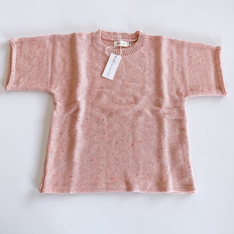 LHbaby-Oversized T-shirt | Pink Speckle
