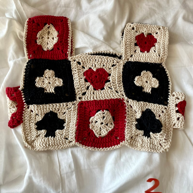 ハンドメイドトランプベスト | 58knit