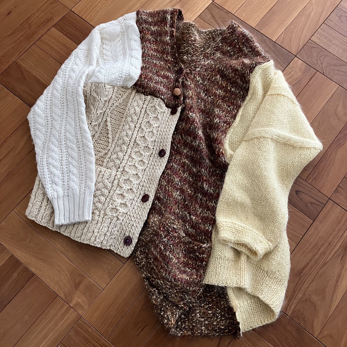 絞りリメイクロングカーディガン fit=scale-down,w=1200