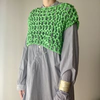 クロシェットショートベスト
