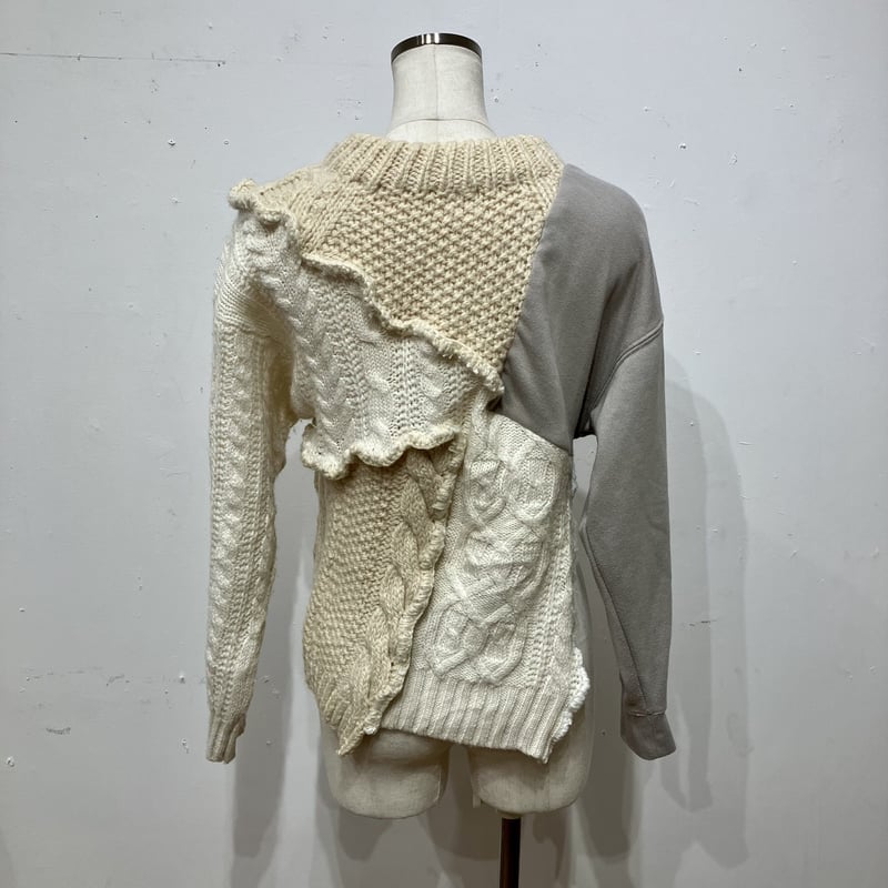 リメイクパッチワークニット② | 58knit