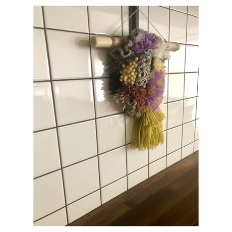 ラッチフックタペストリー