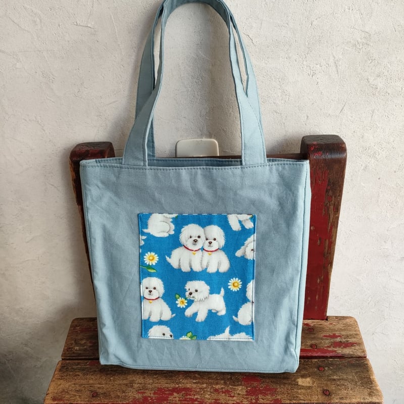 コラージュトートバッグ | 入学・入園のハンドメイド雑貨・子供服