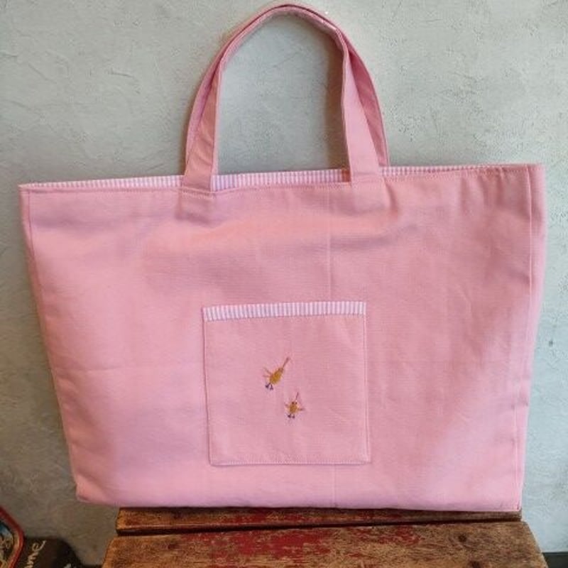 レッスンバッグ テディとハウス | 入学・入園のハンドメイド雑貨・子供  