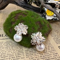 ブロッサムパールピアス