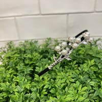 アンティークフラワーパールカチューシャ