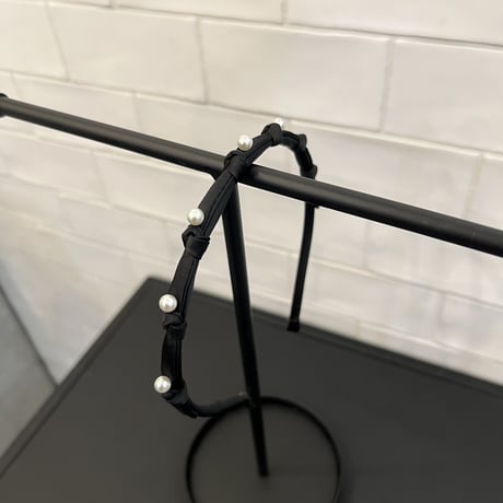 粒パール細カチューシャ