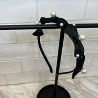 4リボンパールカチューシャ