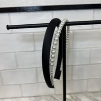 パール2連風カチューシャ