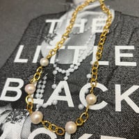 チェーン淡水パールネックレス