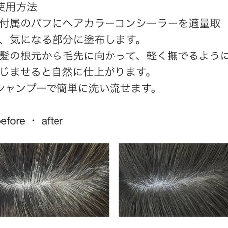 白髪隠しコンシーラー(ブラウン)