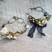 ブラスフラワーのブレスレット　MB104